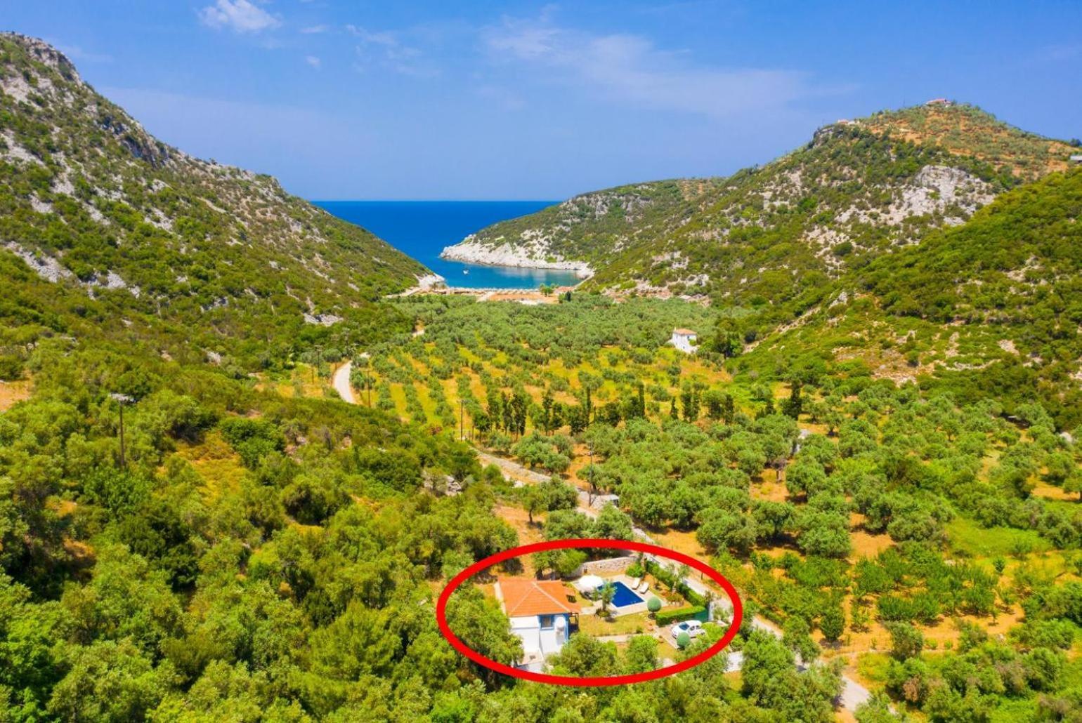 Villa Glysteri Panormos  ภายนอก รูปภาพ